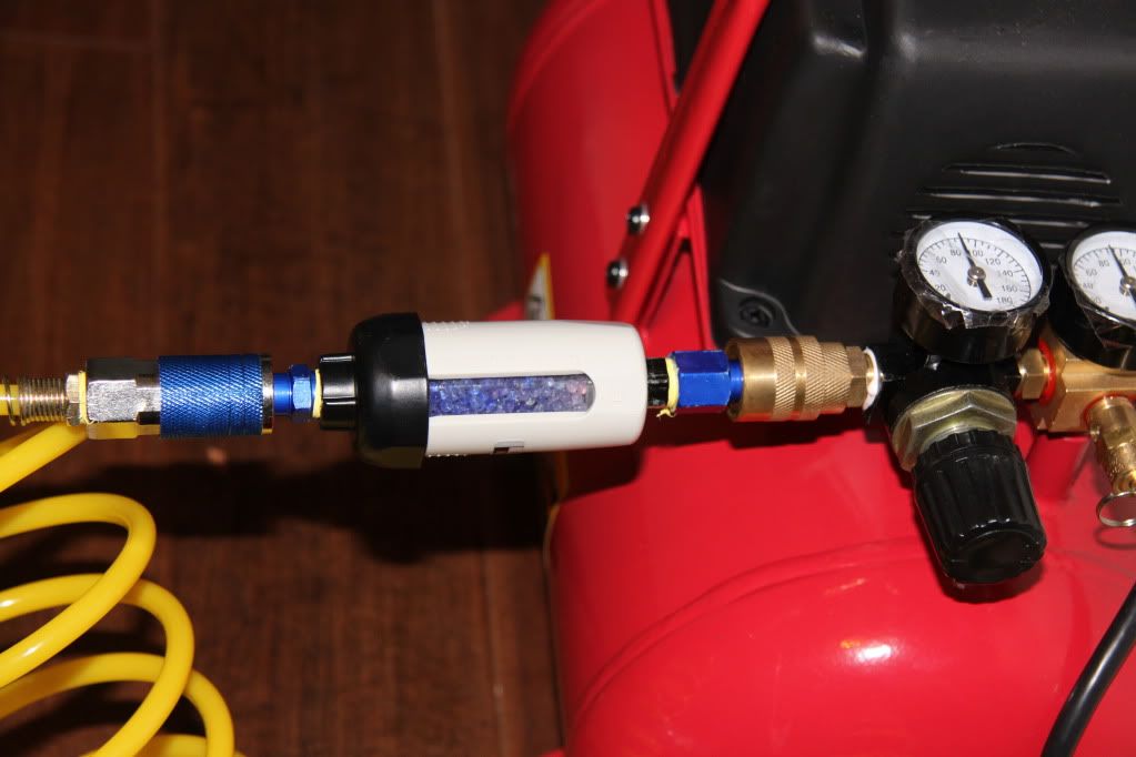 Airgun forum Shoebox Compressor Setup.